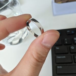 Mejuri Jewelry - Mejuri bold stacker 14k solid white gold Mejuri Jewelry - Mejuri bold stacker 14k solid white gold